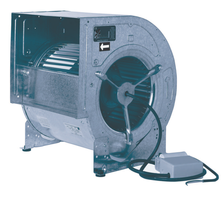 Centrifugal low pressure fans BDE