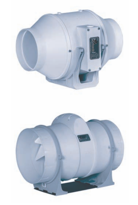 Centrifugal inline fans BT ILF