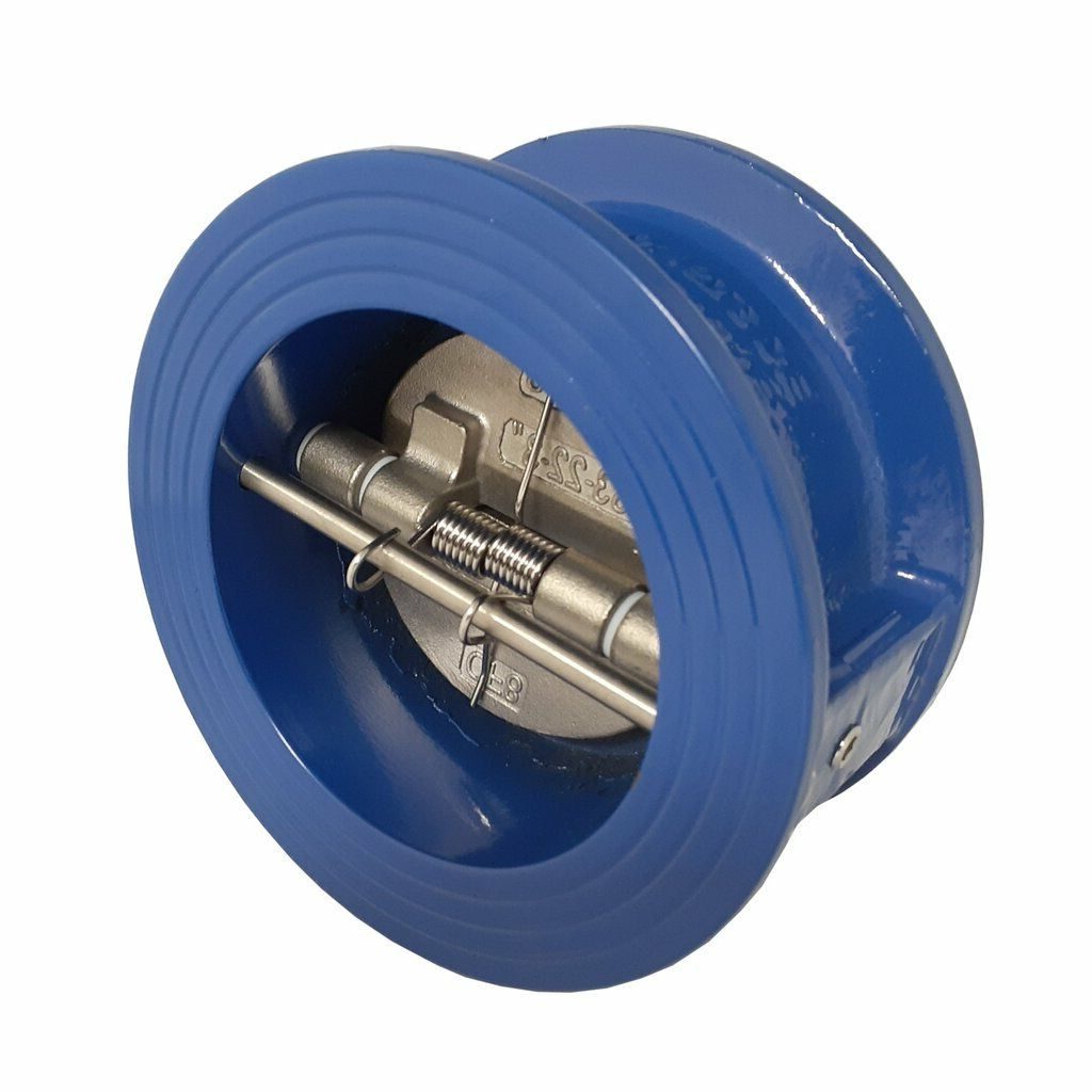 Dual plate wafer check valve