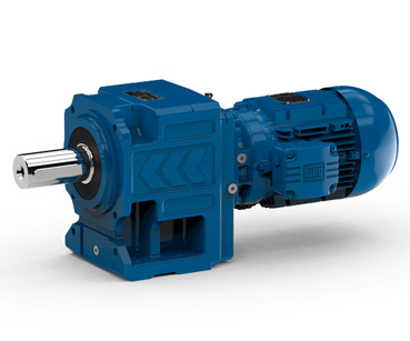 Helical geared motors