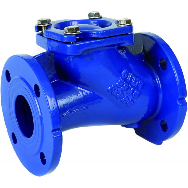 Flanged ball check valves